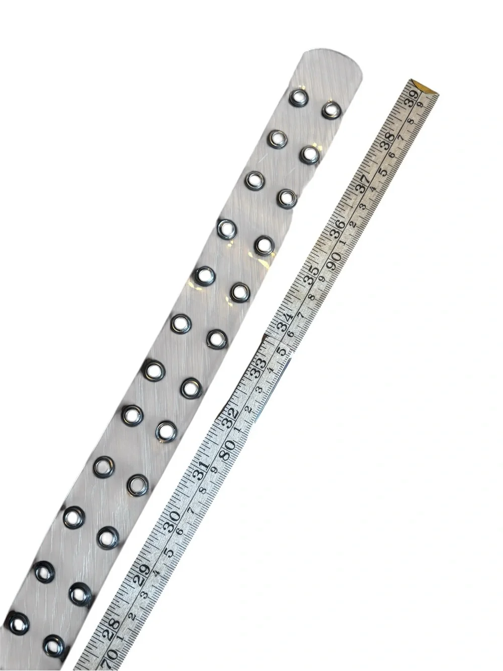 Plastic Double Eyelet Belt